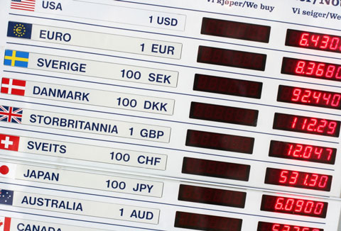 Какие условия влияют на обменный курс валюты