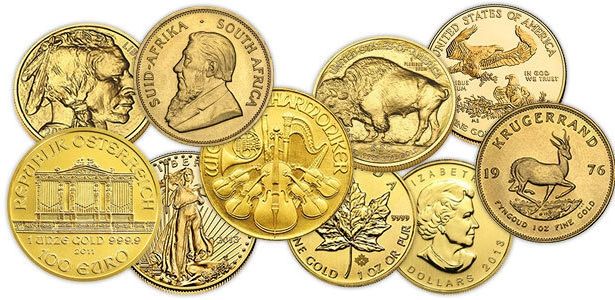 Золотые инвестиционные монеты